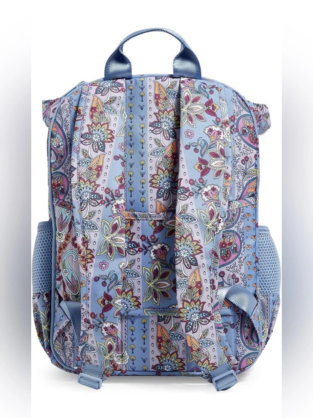 NWT Vera Bradley Sky Blue Paisley Daytripper Backpack